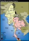 Burma Thailand Conflict Zones