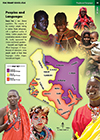 Kenya Peoples and Language  Map