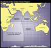 Quadrants of the Indian Ocean