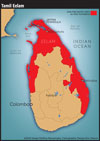 Tamil Eelam Map