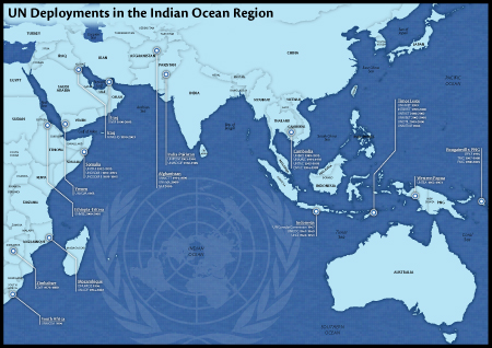 UN Deployments in the Indian Ocean Region
